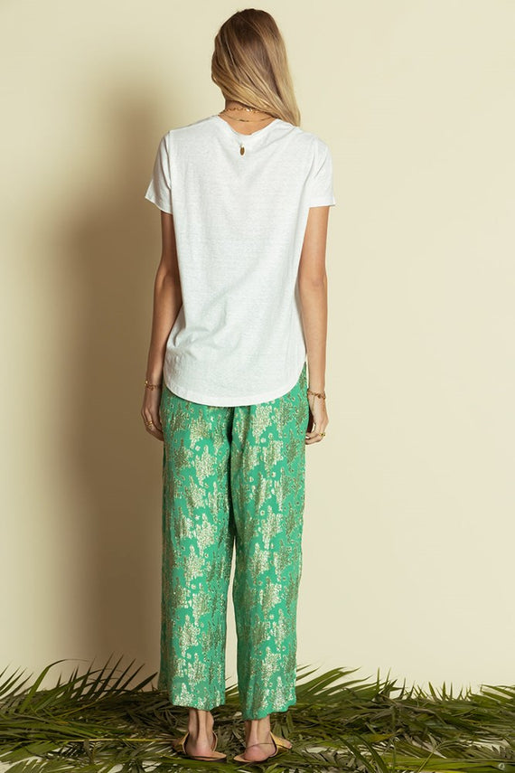 Melania Pant Emerald
